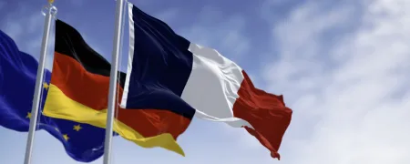 Drapeaux Europe Allemagne France